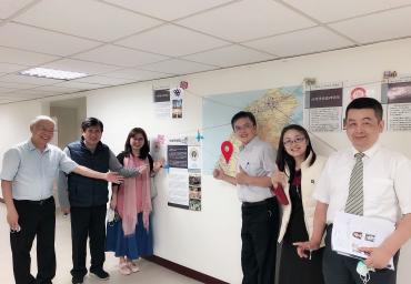 校園團契莊逸宏牧師總幹事等來訪