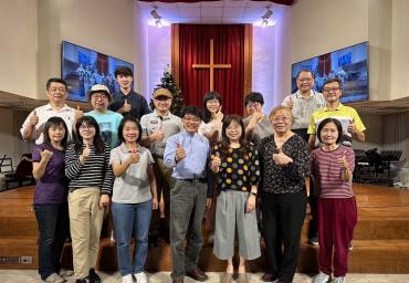 福音媒體事工班去客西馬尼行道會参訪