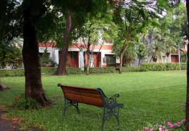 雙十路校園一隅