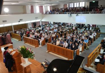 第72屆畢業典禮暨新舊任院長交接典禮